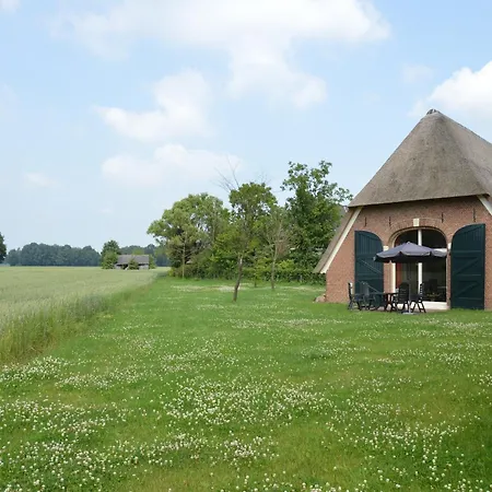 Quaint Farmhouse In Geesteren With Meadow View Exterior photo